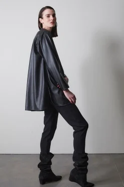 Thrill Suede Contour Wedge Tall Slouch Boot