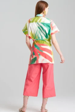 Usami Cotton Kimono Wrap Shirt