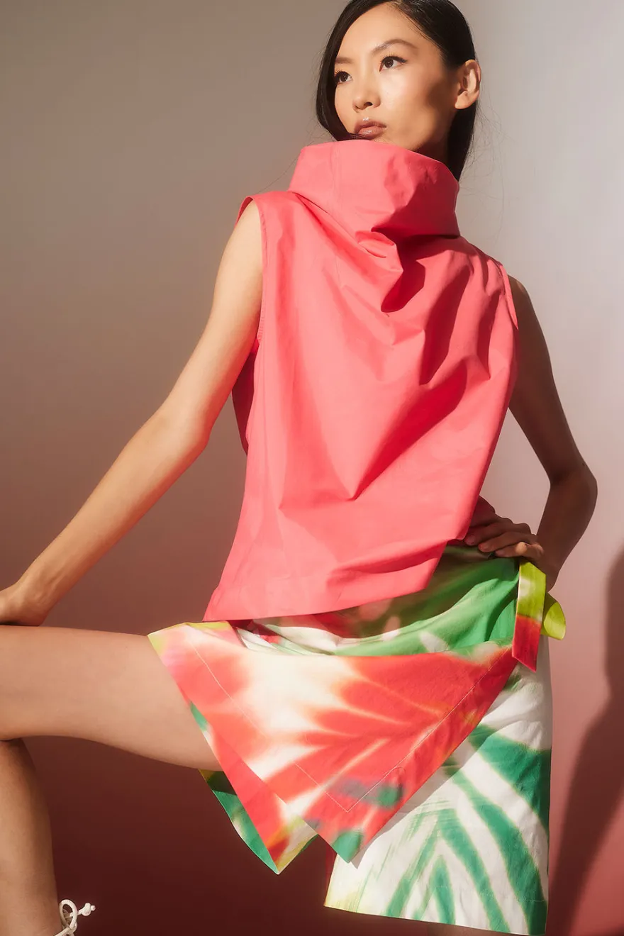 Usami Cotton Wrap Skort