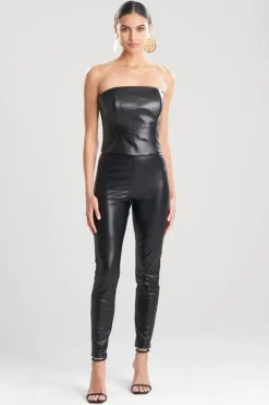 Vegan Leatherette Leggings