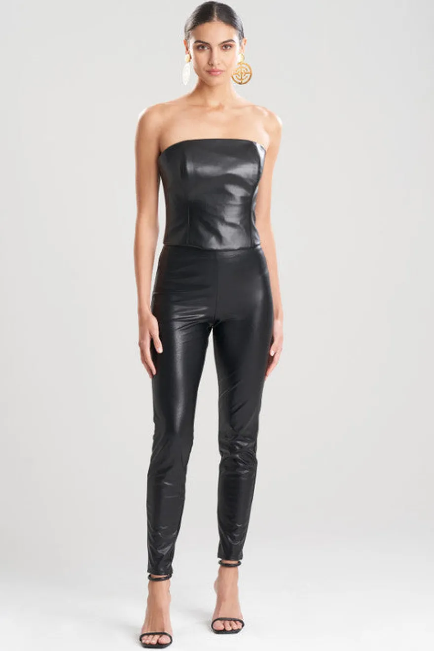Vegan Leatherette Leggings