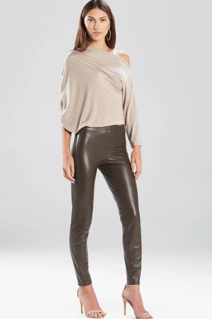 Vegan Leatherette Leggings