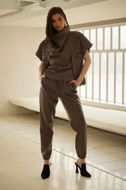 Vegan Luxe Lambskin Funnel Top