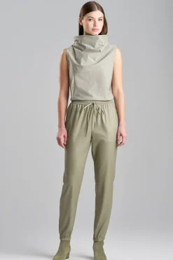 Vegan Luxe Lambskin Jogger Pants