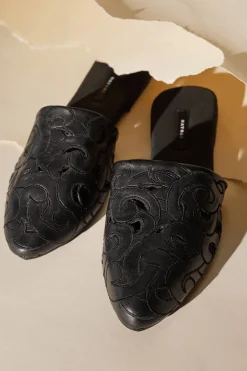 Vegan Luxe Lambskin Slide