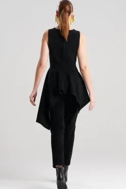 Vegan Luxe Suede Cascade Top