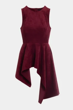 Vegan Luxe Suede Cascade Top