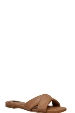 Vitta Nappa Leather Slide Sandals