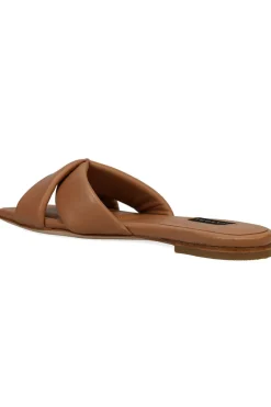 Vitta Nappa Leather Slide Sandals