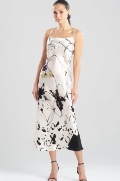 Yumi Silk Slip Dress